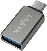 Adapter USB LogiLink AU0042, USB 3.1 type-C, USB 3.0, Silver