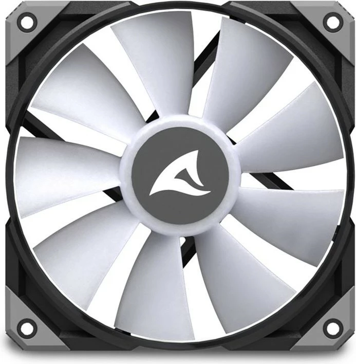 Ftohës uji Sharkoon S80 RGB, 2x12cm, për procesor, RGB, i zi