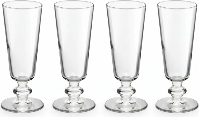 Set gotash xhami (4 copë), Hermia Concept, Pure 180, transparent