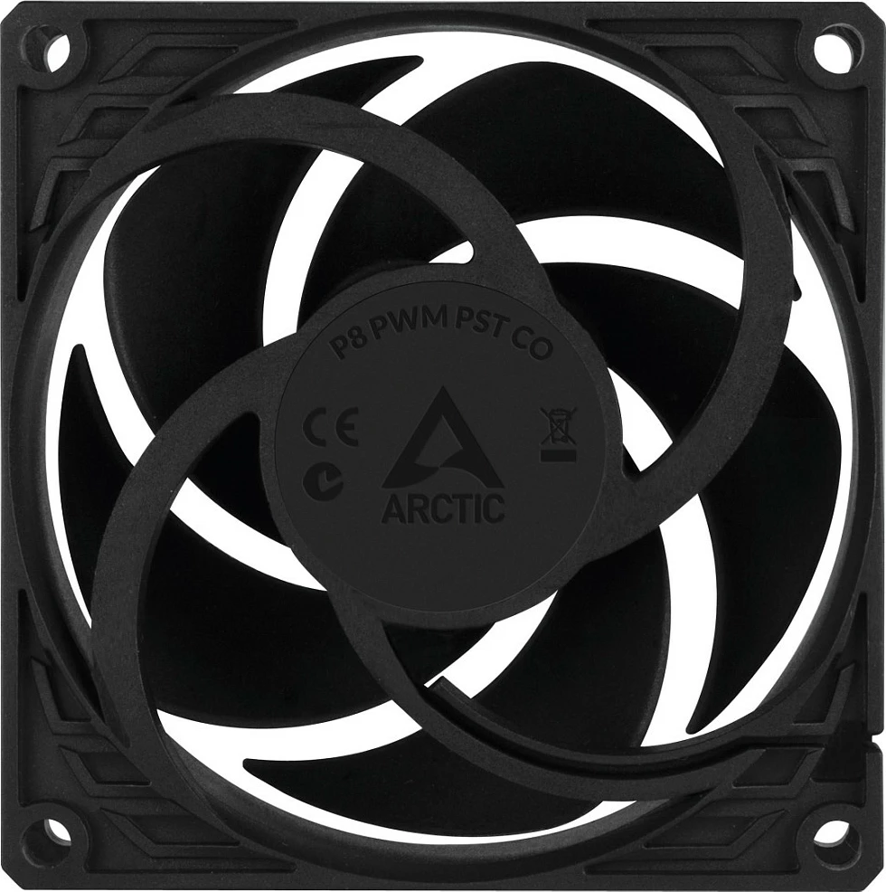Ventilator kase ARCTIC P8 PWM PST CO, 80mm, PWM, 200-3000RPM, i zi
