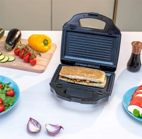 Toaster Zelmer ZSM7900 3-në-1, 900 Watt, Argjendtë-Zi