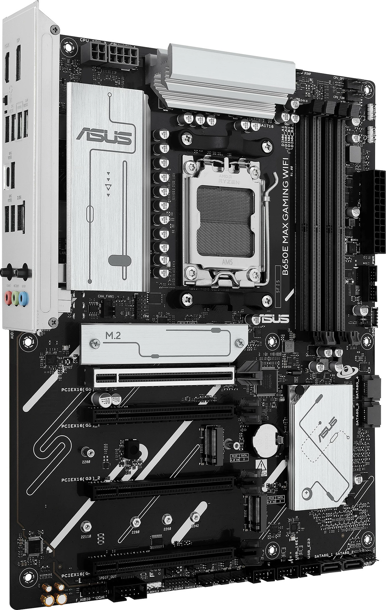 Pllakë amë ASUS B650E MAX GAMING WIFI, Socket AM5, DDR5, 256 GB, e zezë