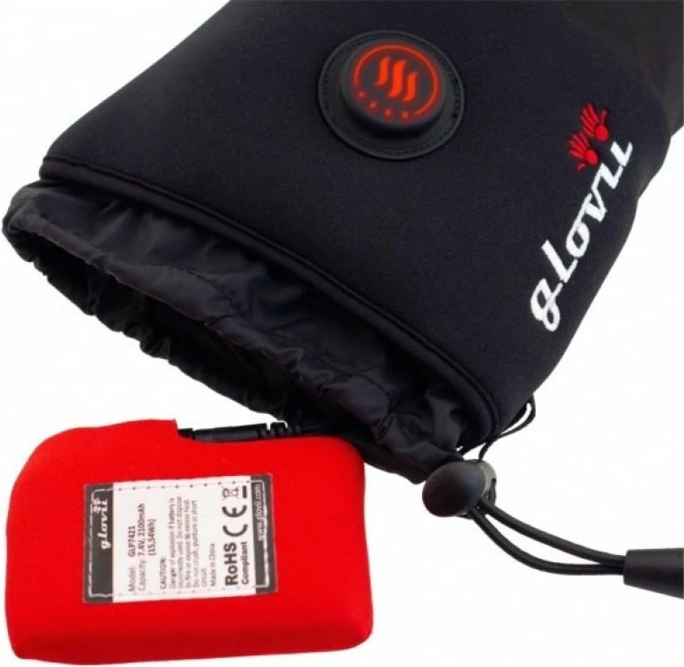 Doreza të ngrohta unisex Glovii, të zeza