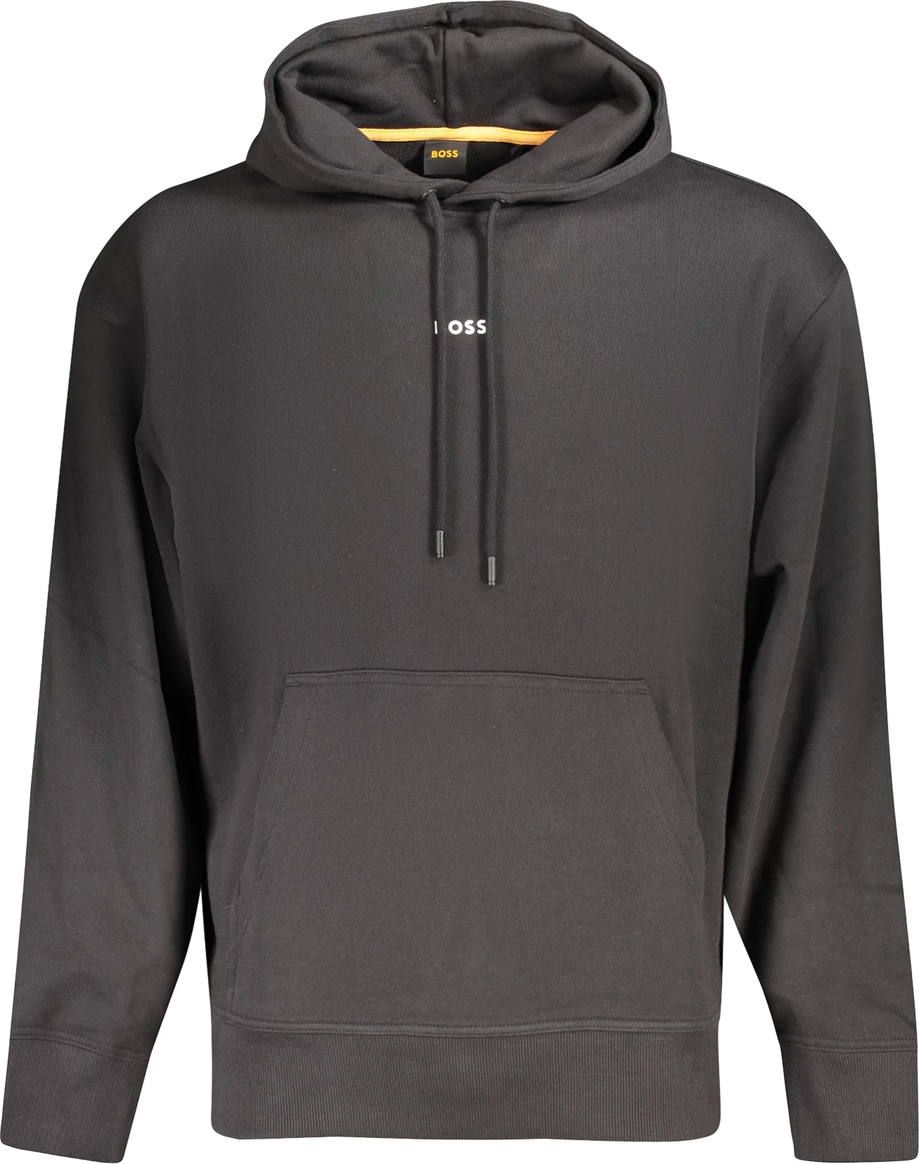 duks me kapuç BOSS, meshkuj, i zi