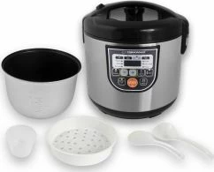 Multicooker Esperanza Cooking Mate EKG011 5L 860W 11 programe, argjendtë, set aksesorësh