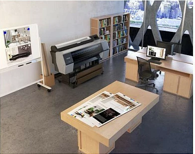 Printer plotter Epson SureColor SC-P7300, 24", A1, 10 ngjyra, HDD 320GB, RAM 2GB, i zi