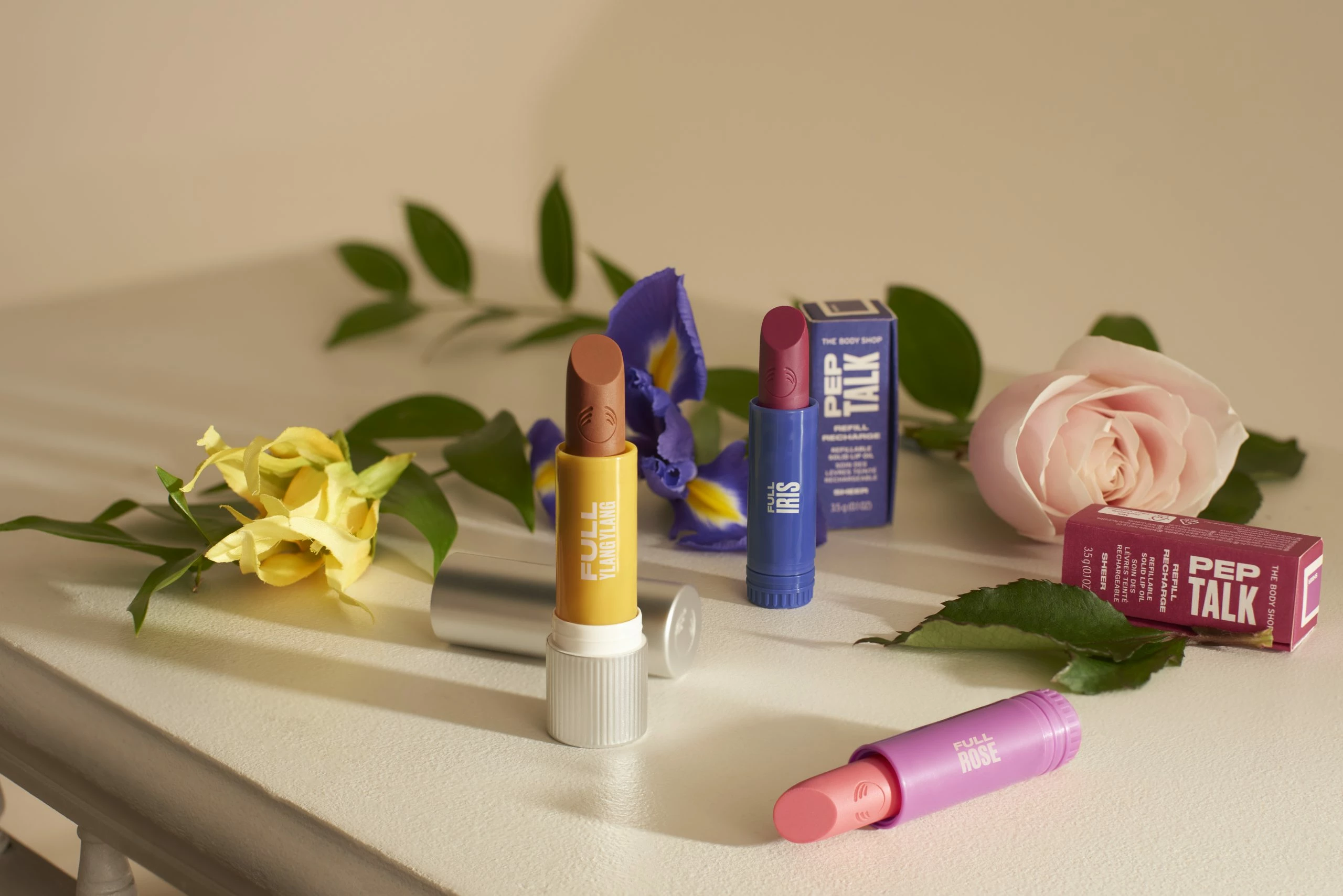 Vaj Buzësh Peptalk me Rimbushje 3.5g Rose