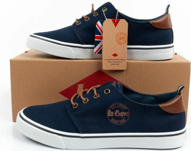 Këpucë për meshkuj Lee Cooper, të kaltra