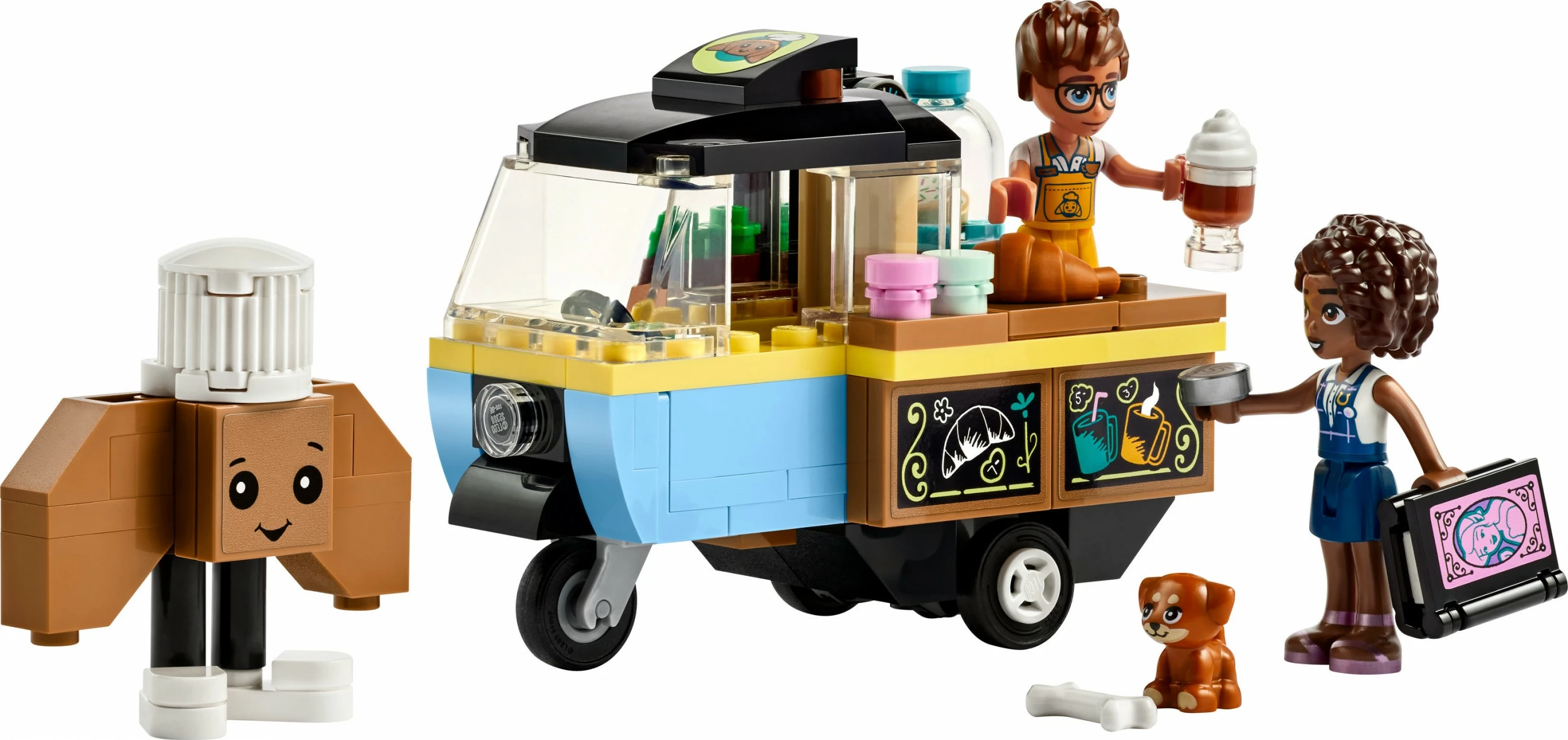 Set ndërtimi LEGO Friends 42606 Rollendes Café, shumëngjyrësh