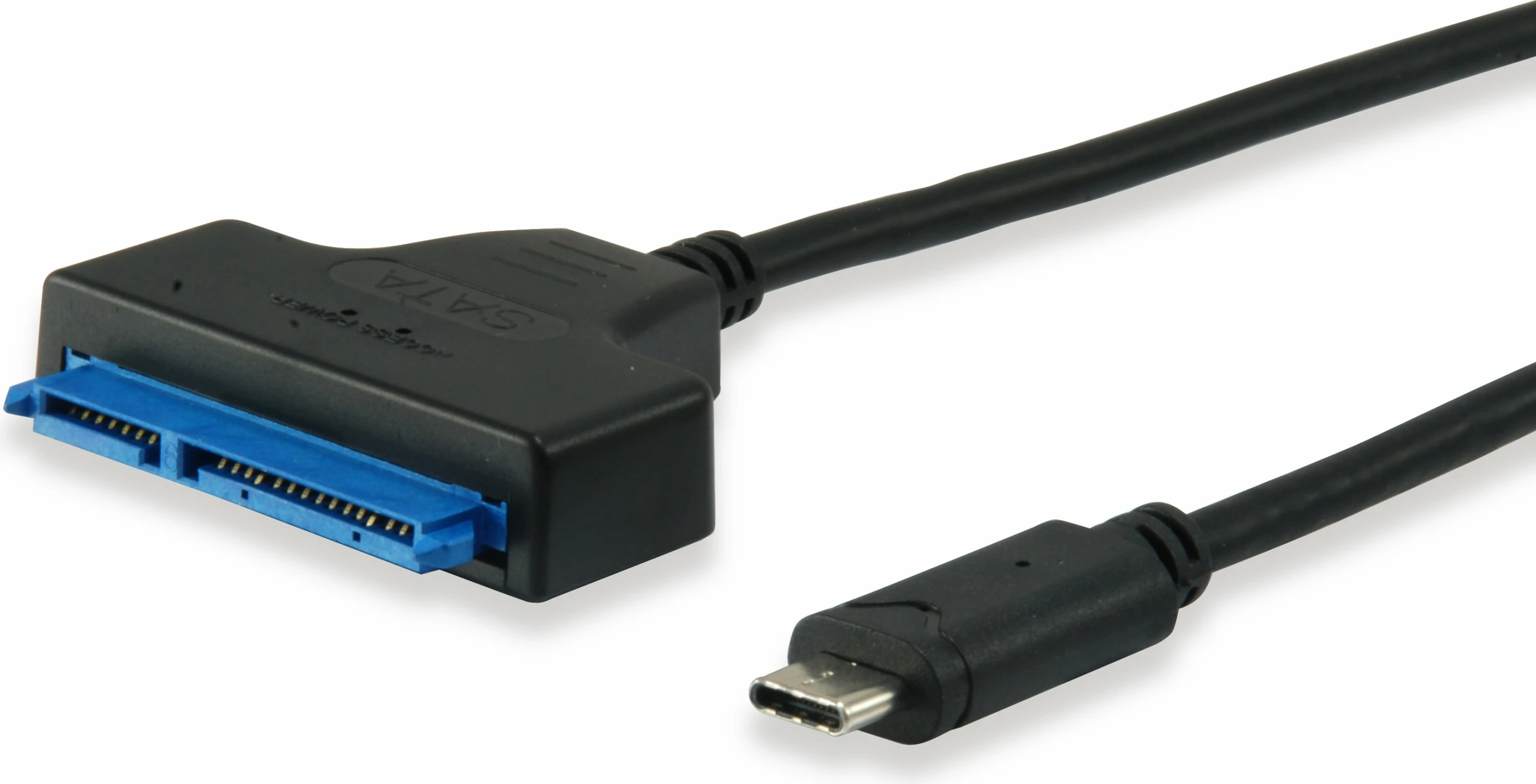 Kabllo/adaptues USB Type C në SATA Equip, 0.5m, 6 Gbit/s, e zezë