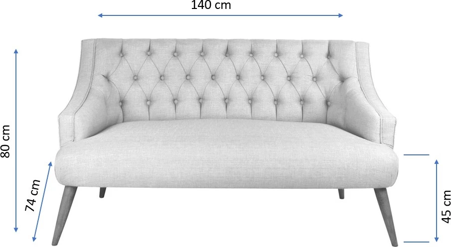 Divan dy vendësh Atelier del Sofa, Lamont, ngjyrë jeshile petrol