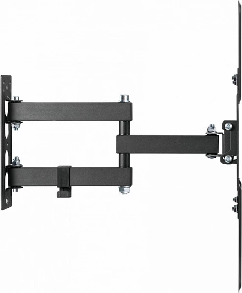 Mbajtëse muri për TV/monitor Vision Magic VFM-WA4X4/3, krah i lëvizshëm me dy nyje, VESA 400x400, 37-60", e zezë