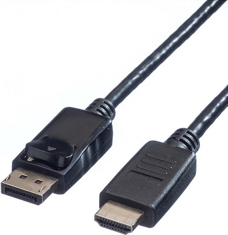 Kabllo DP në HDMI VALUE, 1.5 m, 1080p/1200p, e zezë
