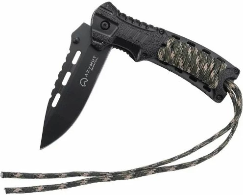 Thikë mbijetese Azymut, gri dhe e zezë