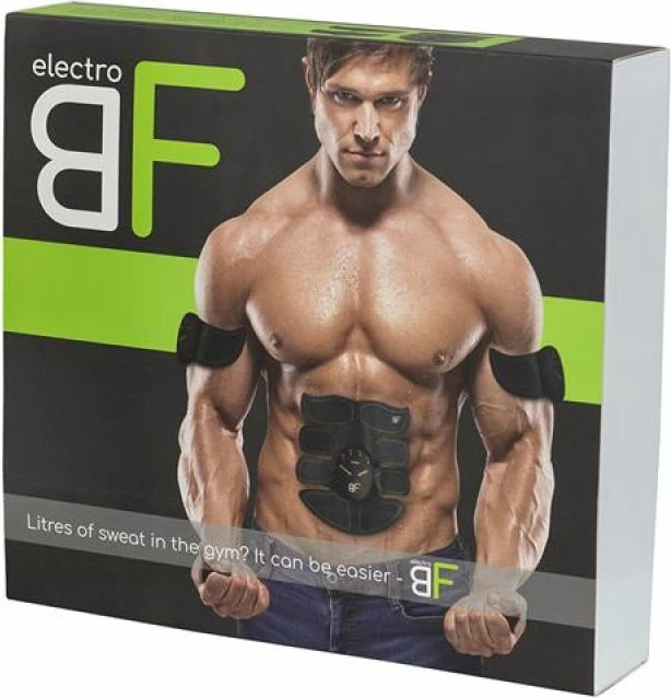 Stimulator i Muskujve ELECTRO BF për Meshkuj dhe Femra, Ngjyrë e Zezë