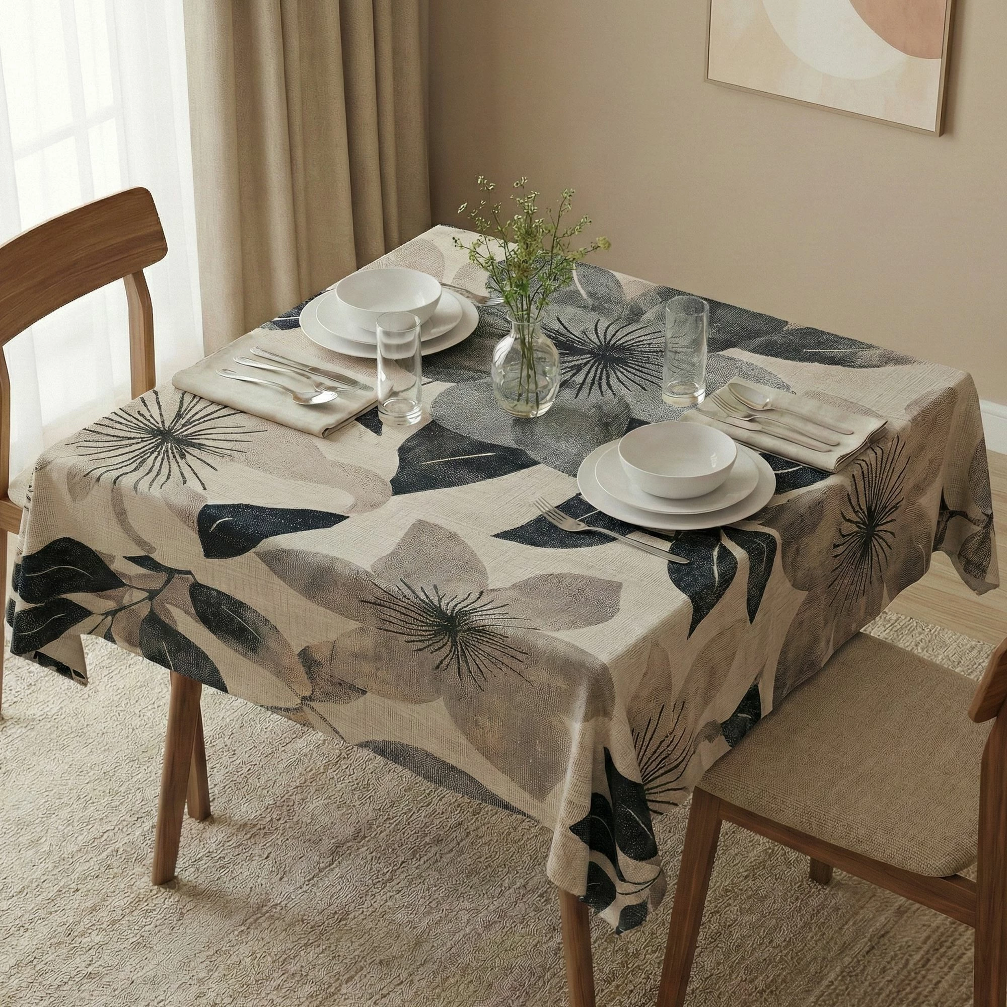 Mbulesë tavoline Hermia, Asr-tblclt25-21, 140x140cm