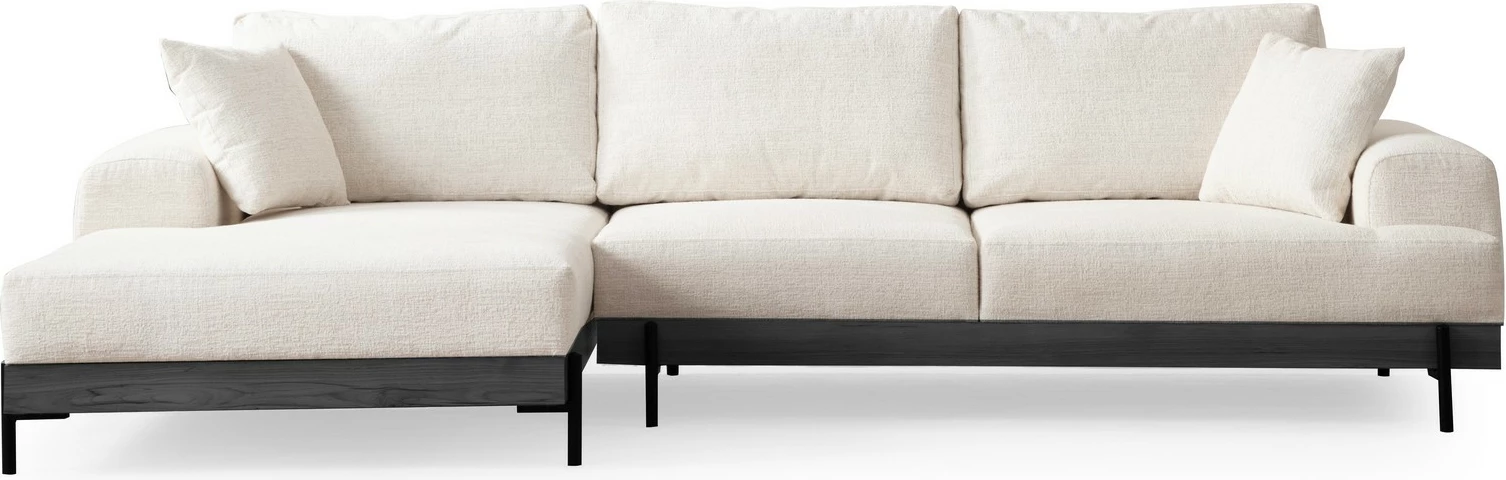 Këndare Atelier del Sofa, e zezë majtas - e bardhë