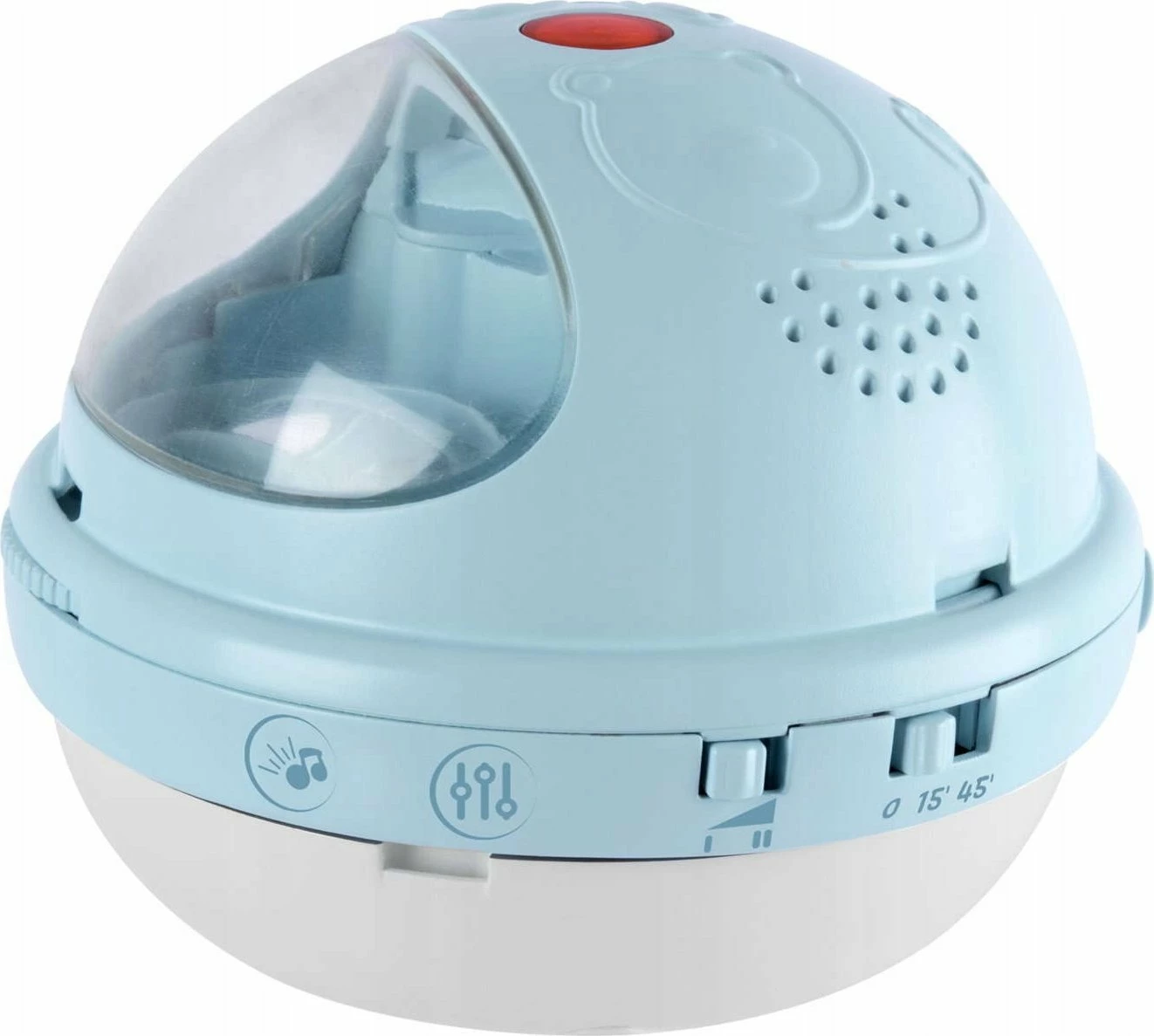 Karusel muzikor Chicco First Dreams Rainbow 3-in-1 CHICZ-0934, kaltër, set me lodra pelushi