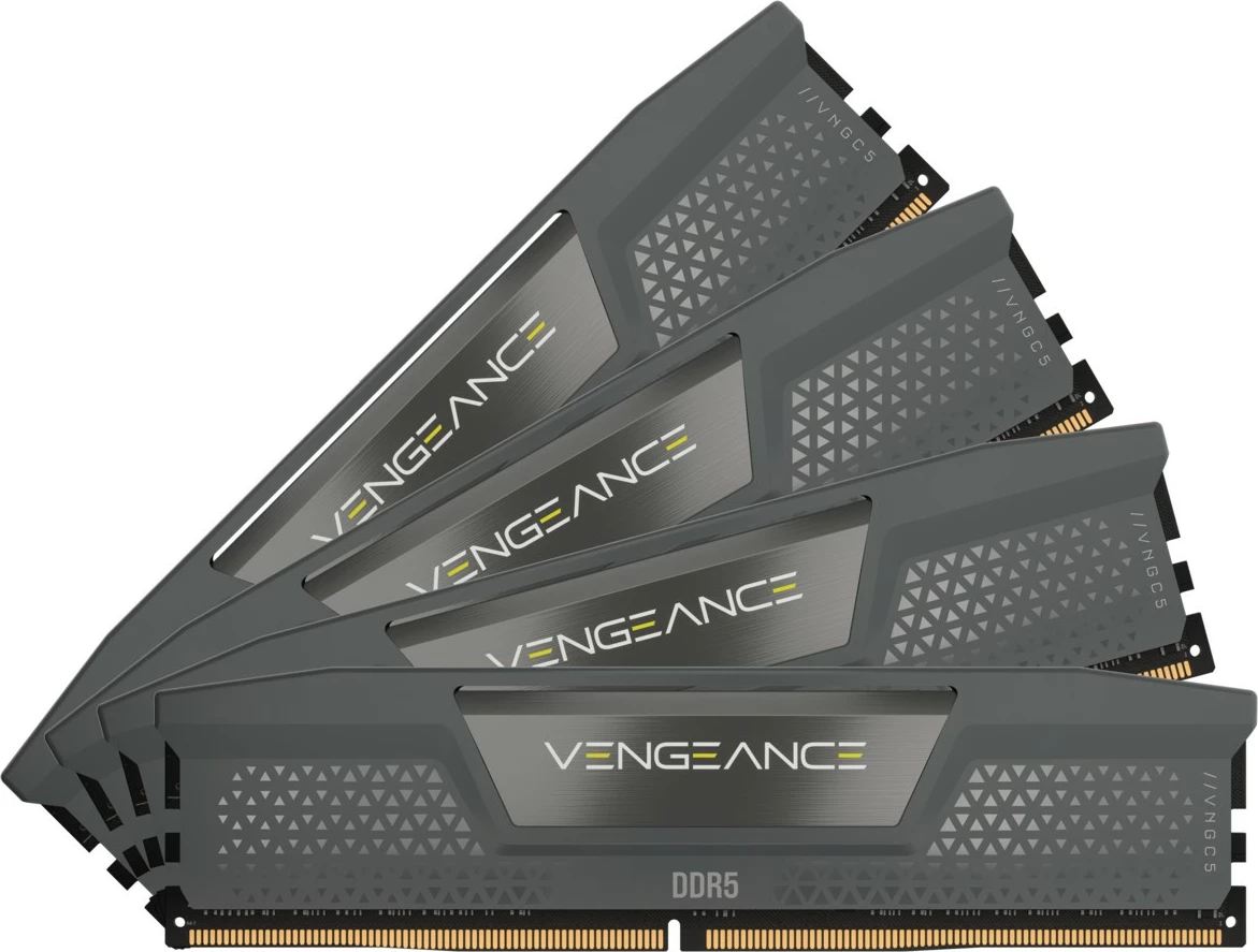 RAM Memorje Corsair Vengeance 64GB (4x16GB) DDR5 5600MHz, EXPO, e zezë