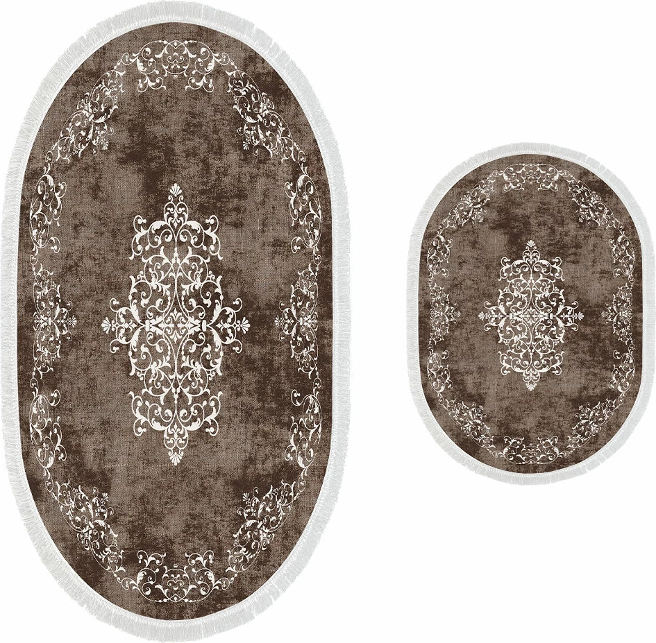 Set tapetash për banjo (2 copë), Mijölnir, 410616 - O, ngjyrë kafe
