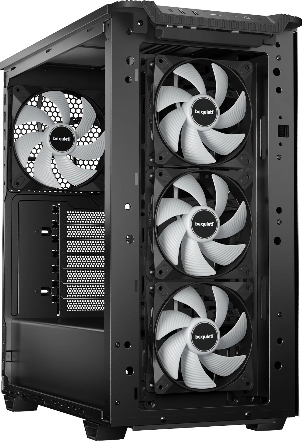 Kasë be quiet Pure Base 501 LX Midi Tower, xham, RGB, e zezë