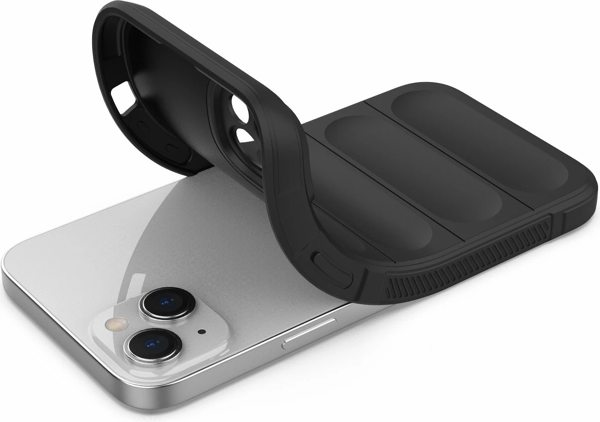 Mbështjellës Hurtel Magic Shield Case për iPhone 14 Plus, i zi