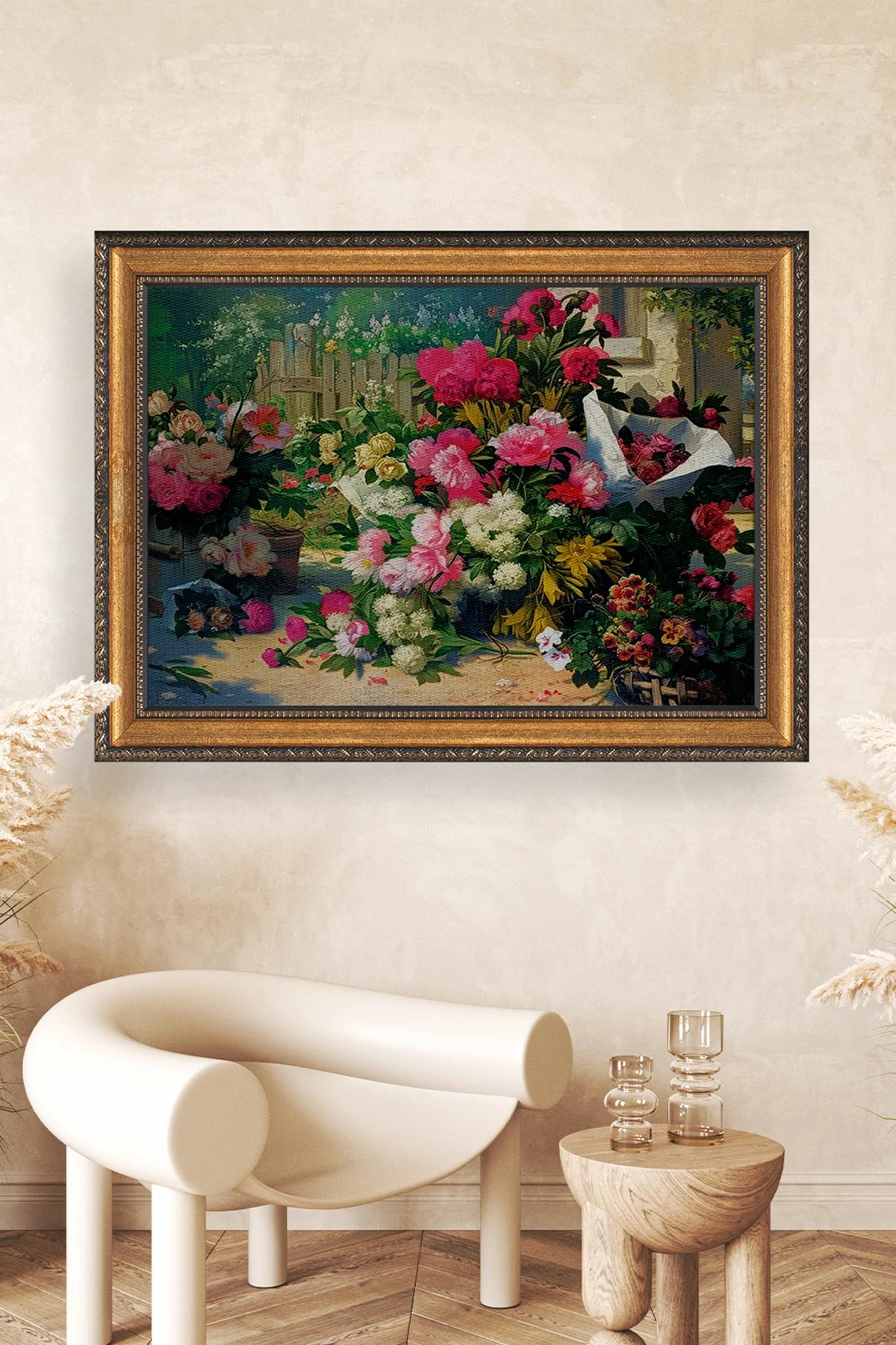 Pikturë dekorative në kanavacë me kornizë, shumëngjyrëshe, ATCRCVCNVSMDL42 - 50x70cm