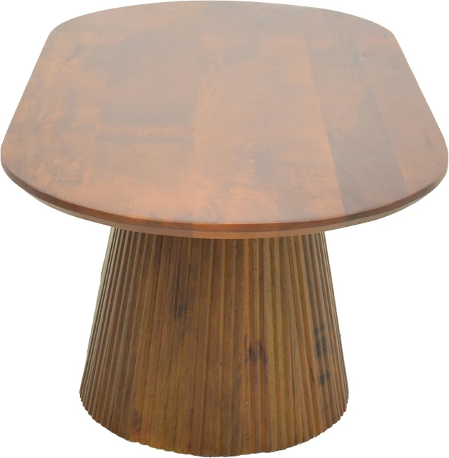 Tavolinë kafeje Aithra, dru mango i fortë, ngjyrë arre, 120x60x42cm