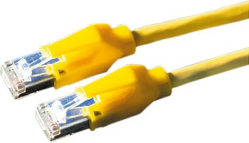 Kabllo rrjeti ROLINE Cat6 S/FTP, 5 m, RJ-45 në RJ-45, e verdhë