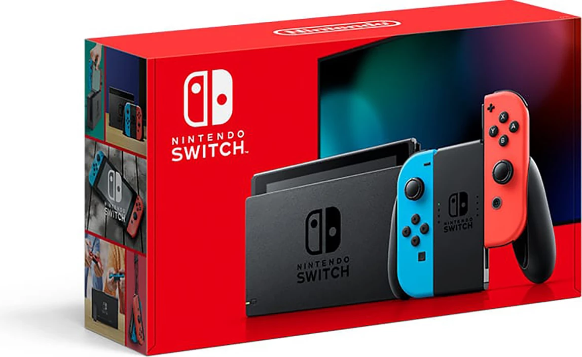Konzolë Nintendo Switch 1.1 Neon Blue/Neon Red