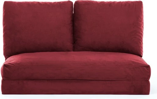 Divan-krevat 2 vende, Atelier del Sofa, Taida, ngjyrë e kuqe e errët