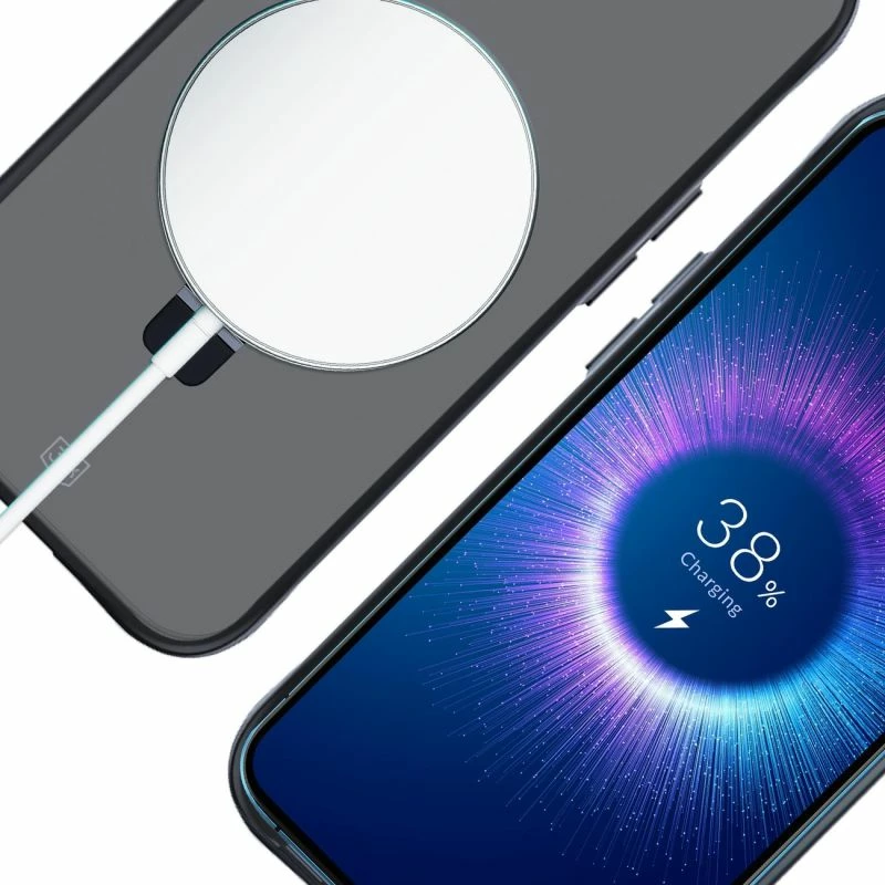 Mbrojtëse telefoni 3mk Smoke Case Mag&Stand për iPhone 16E, e zezë