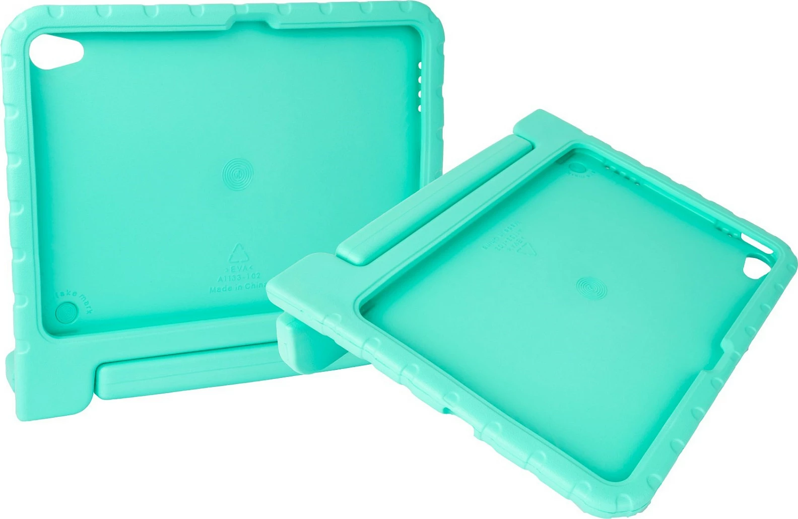 Mbështjellës GoodConnections Alcasa I10KA për Apple iPad 10.9" (Gen 10) A2696/A2757/A2777, me stand, EVA, aqua