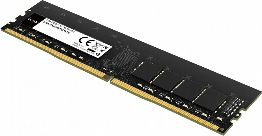 RAM memorje Lexar LD4U16G32C22ST-BGS DDR4 16GB 3200MHz CL22 UDIMM, e zezë