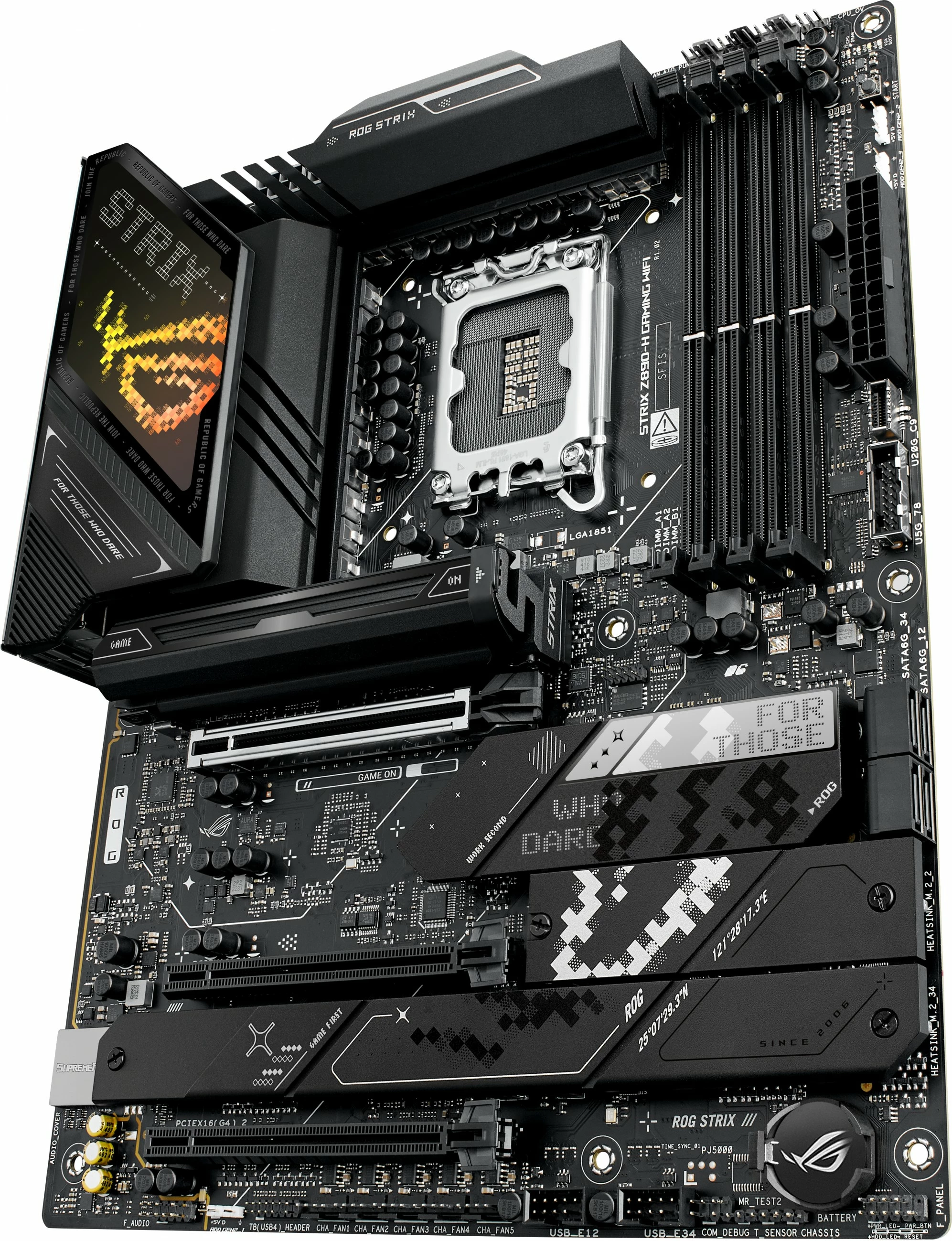 Pllakë amë ASUS ROG STRIX Z890-H, Intel, LGA 1851, DDR5-SDRAM, 256 GB