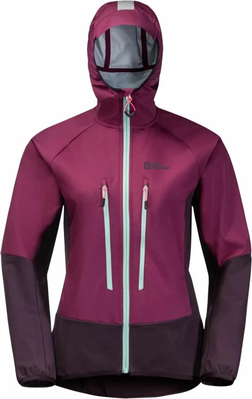 Jakne Jack Wolfskin për femra, vjollcë