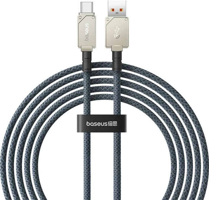Kabllo USB Baseus Unbreakable, 2 m, 100 W, Bardhë