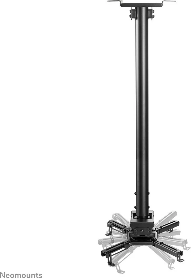 Mbajtës projektori Neomounts CL25-550BL1, tavan, lëvizje e plotë, 35 kg, e zezë