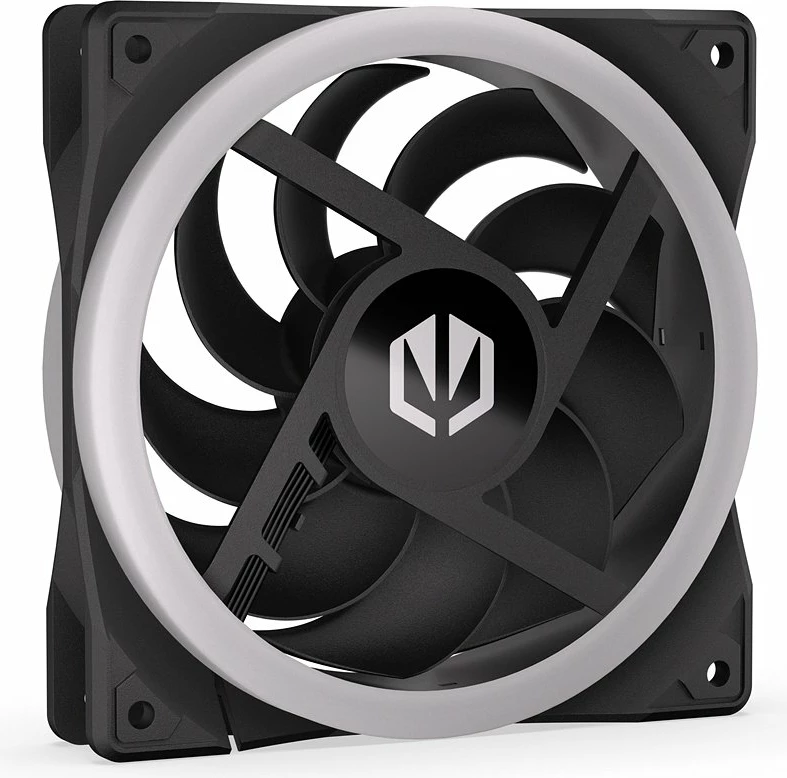 Ventilator PC Endorfy Corona 120 EY4A013, 120mm, ARGB, PWM 4-pin, 200-1600 RPM, i zi, 1 copë