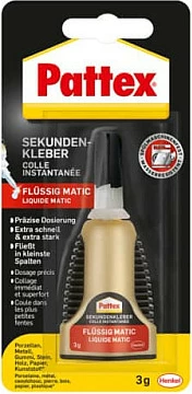 Ngjitës sekondash Pattex Matic, 3g, i lëngshëm