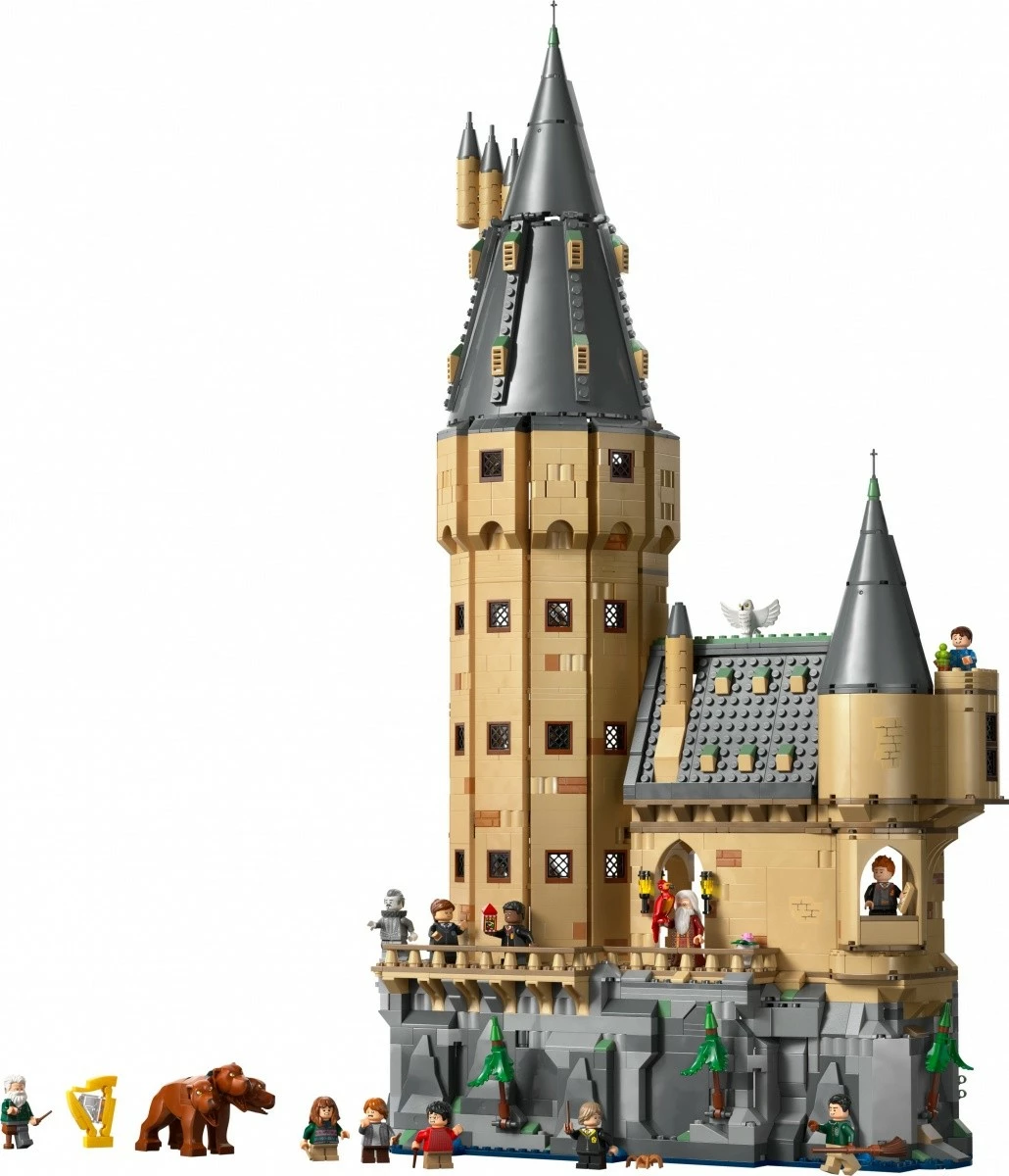 Set LEGO Harry Potter Hogwarts Castle Main Tower 76454, 2135 pjesë, ekstra i madh