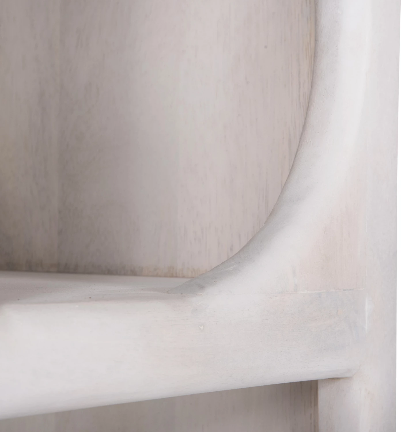 Tallboy HANDYR dru mango i bardhë 60x35x120H cm