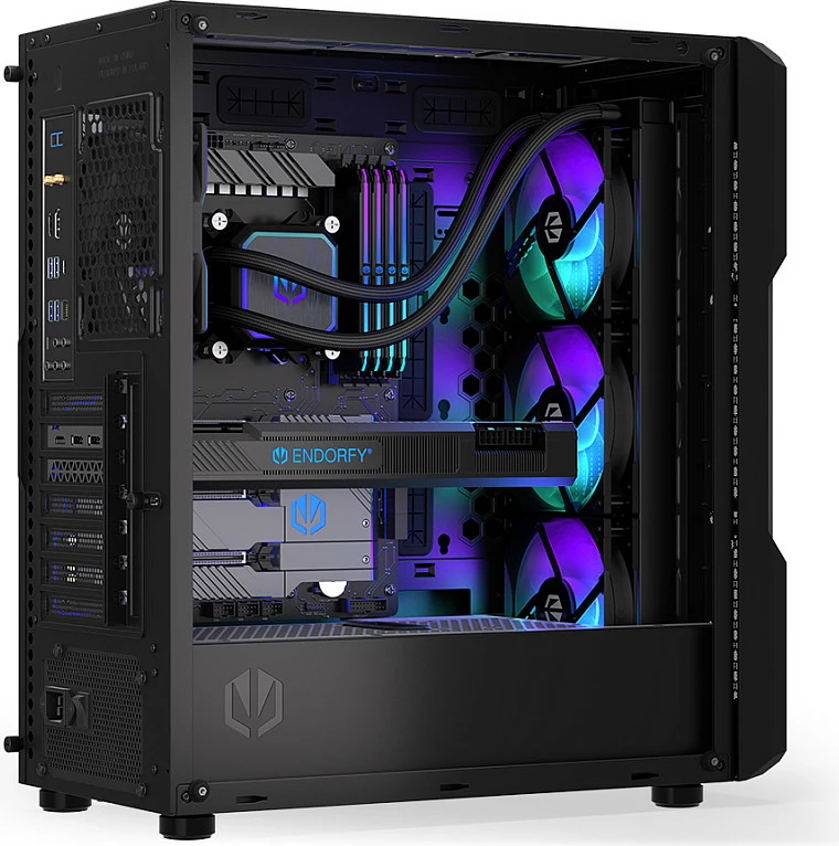 Ftohës i lëngshëm AIO për CPU Endorfy Navis F360 ARGB, 360mm, 3x120mm, i zi