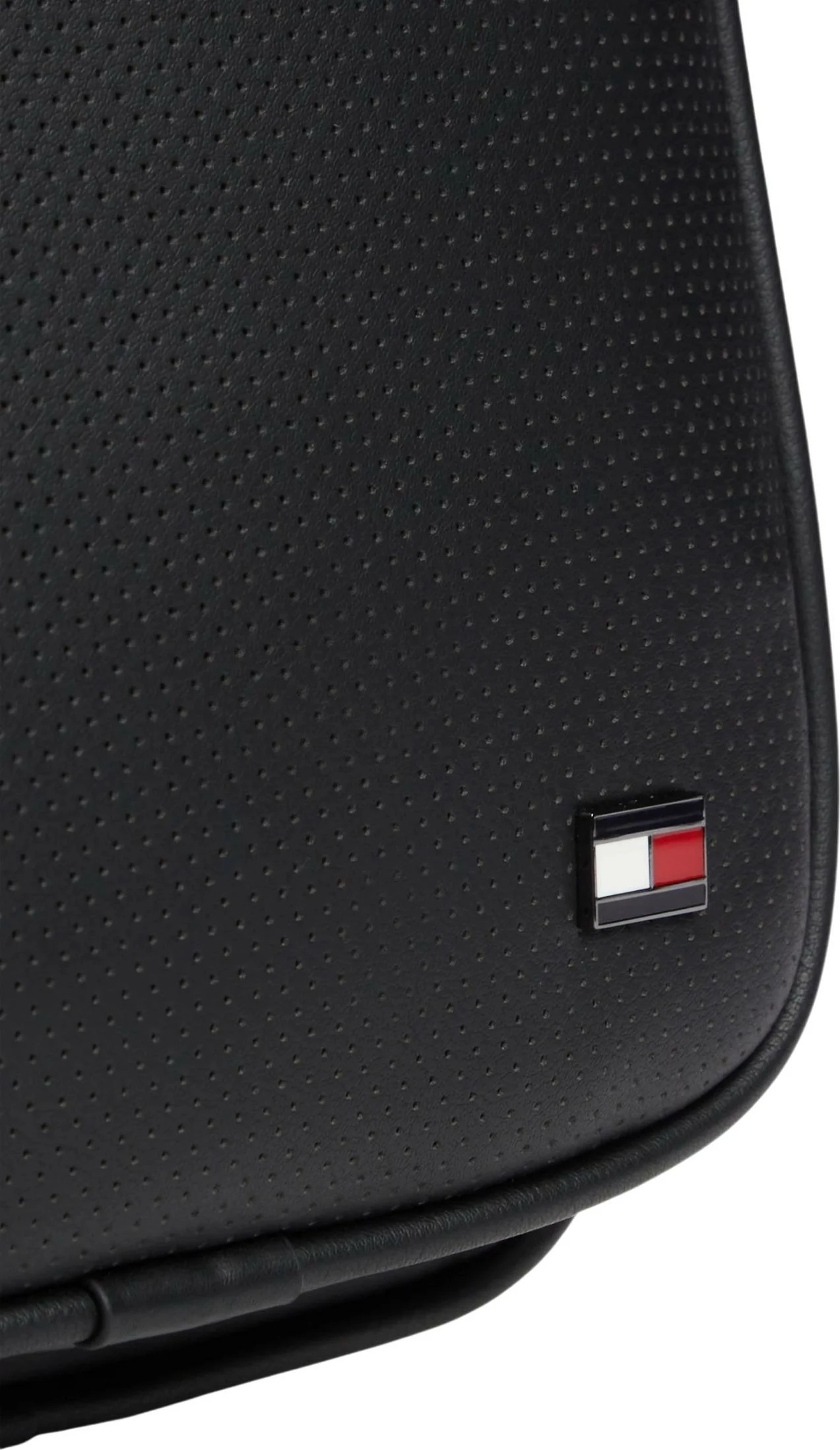 Çantë crossbody për meshkuj Tommy Hilfiger TH Foundation Sling Bag AM0AM14757, e zezë