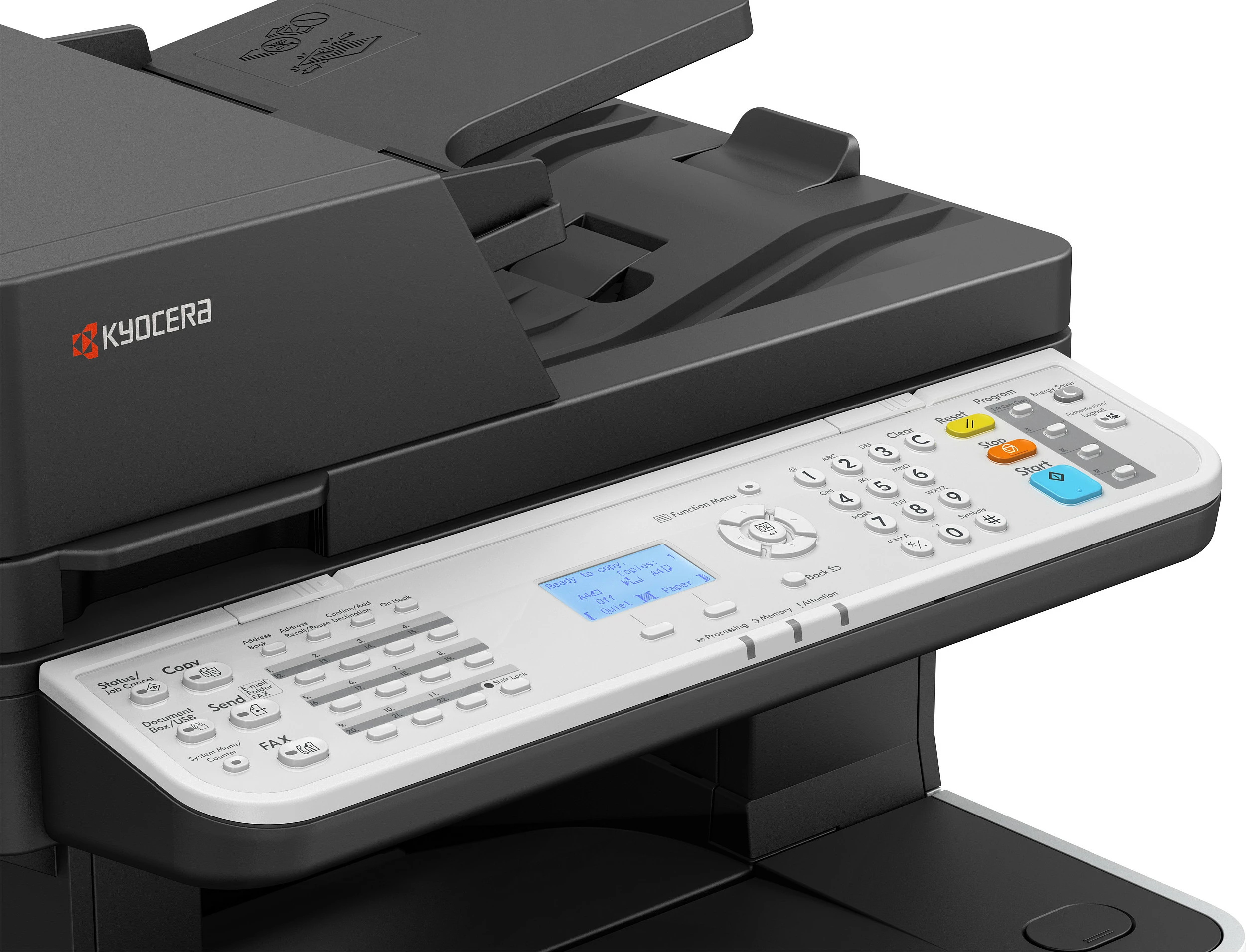 Printer multifunksional laser mono Kyocera ECOSYS MA4500fx, A4, duplex, 1200x1200 DPI, bardhë/zi
