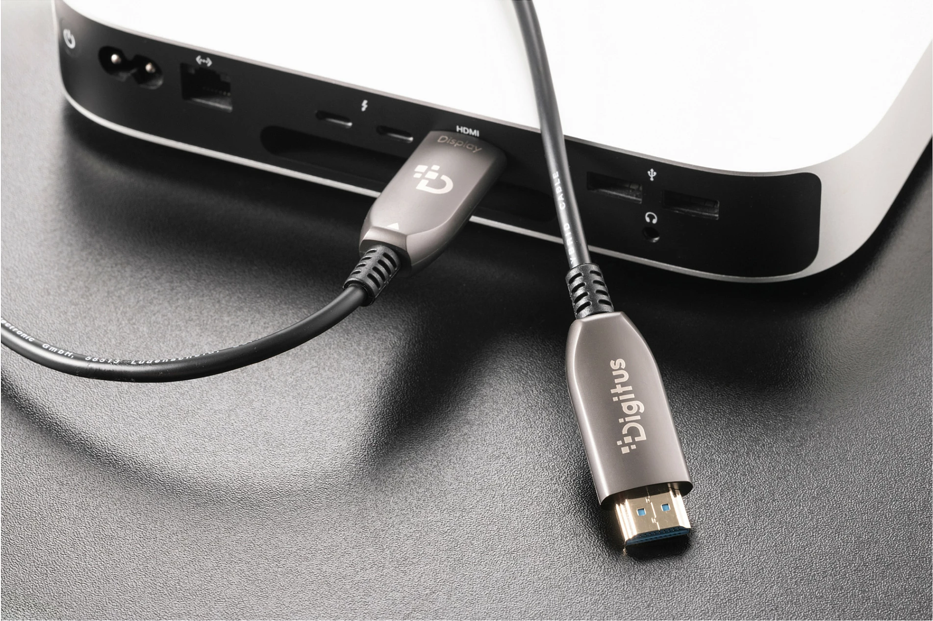 HDMI kabllo Digitus AK-330126-300-S, 30m, 8K, HDMI 2.1, e zezë