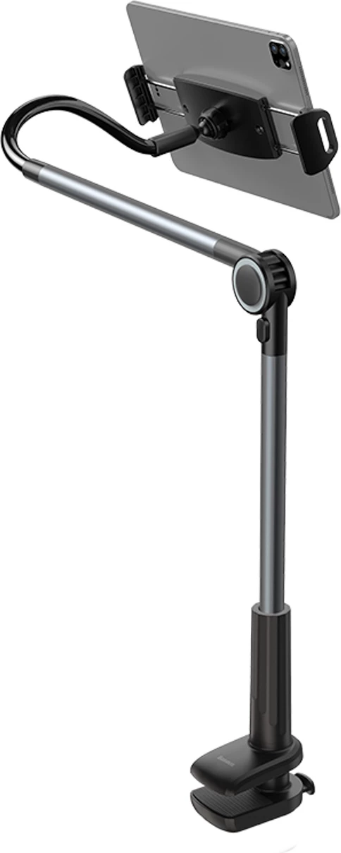 Mbajtës tavoline Baseus Otaku, për telefon/tablet, rrotullues, i rregullueshëm, gri