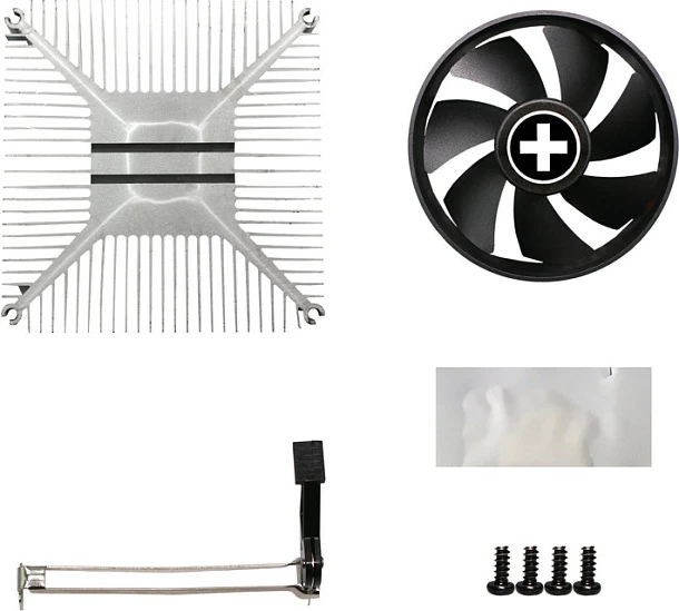 Ftohës CPU Xilence A200, AMD Socket AM4/AM5, 92mm, 2200RPM, 25dB, i zi