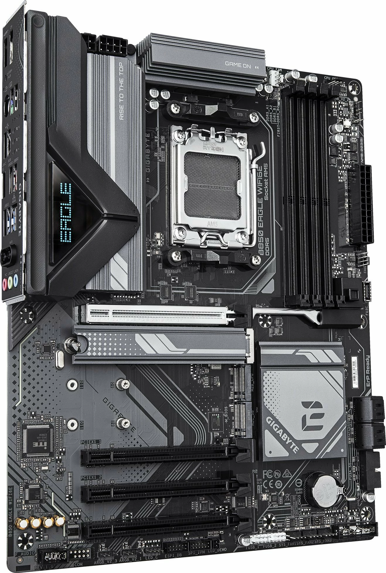 Pllakë amë Gigabyte B850 EAGLE WIFI6E ATX, DDR5, Wi‑Fi 6E, Bluetooth