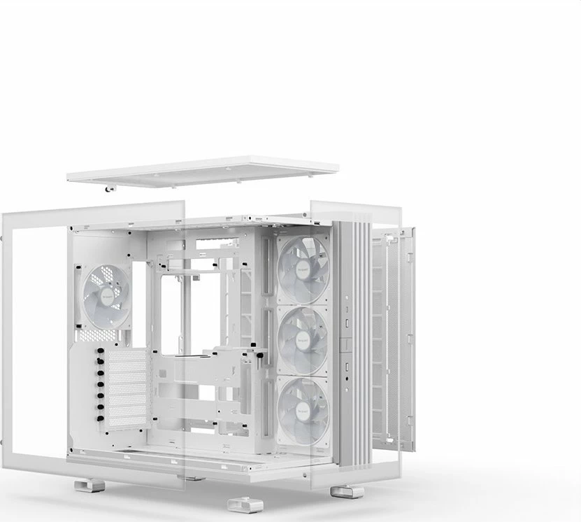 Kasë be quiet! Light Base 600 LX ARGB BGW68, Midi Tower ATX/mATX/Mini-ITX, e bardhë